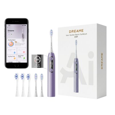 Szczoteczka soniczna DREAME E10F Set Fioletowy