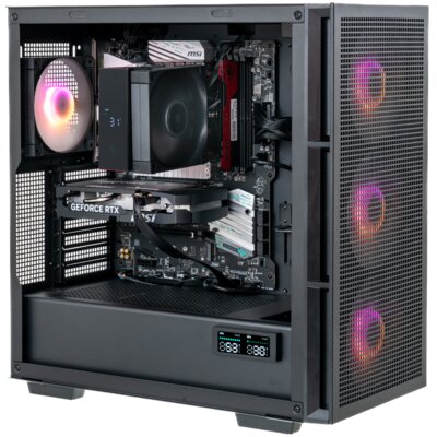 Komputer MAD DOG DEEPCOOL-A32WR32WP R7-5700 32GB RAM 1TB SSD GeForce RTX5060 DLSS 4 Wi-Fi Windows 11 Professional