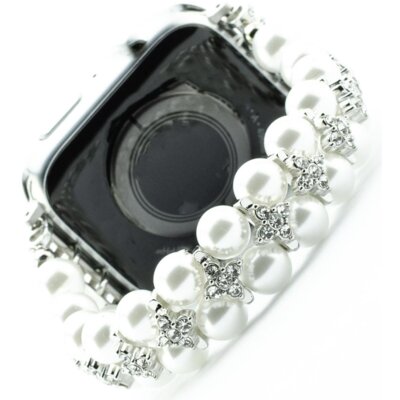 Pasek LUNA do Apple Watch do koperty 42/44/45mm A00334 Biały