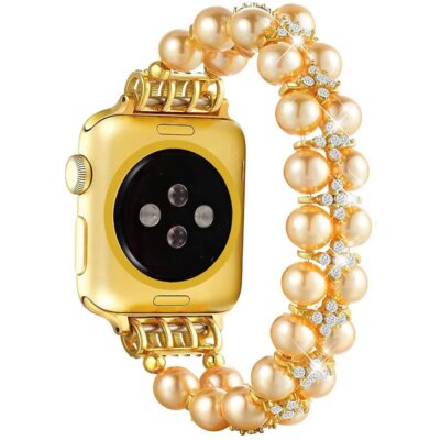 Pasek LUNA do Apple Watch do koperty 42/44/45mm A00333 Złoty