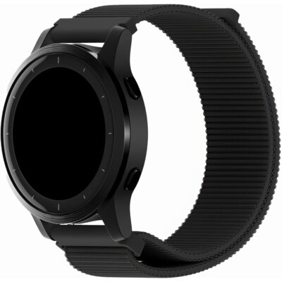 Pasek HOLDIT Nylon Magnet do Samsung Galaxy,Garmin,Huawei,Amazfit 22mm Czarny