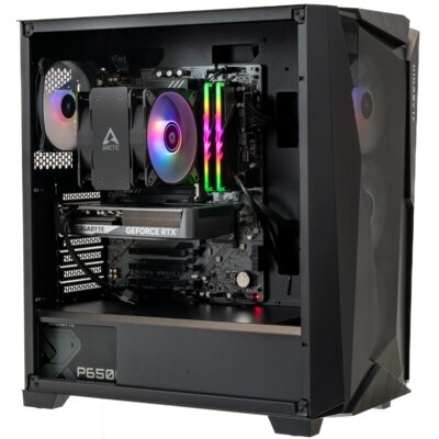 Komputer MAD DOG GeForce RTX5060Ti DLSS 4 Reflex Edition 2 Powered by Gigabyte AORUS301-I18WR32WH i5-14400F 32GB RAM 1TB SSD Wi-Fi Windows 11 Home