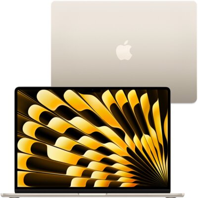 Laptop APPLE MacBook Air 2023 15.3" Retina M2 8GB RAM 256GB SSD macOS Księżycowa poświata
