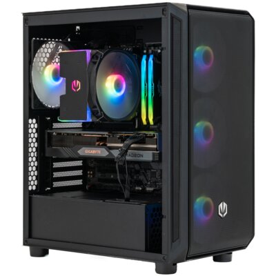 Komputer MAD DOG ENDORFY500ARGB-A14DR32 R7-7700 32GB RAM 1TB SSD Radeon RX7800XT Wi-Fi