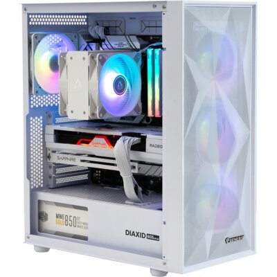 Komputer MAD DOG DIAXID605-W-A01DR32 R7-7800X3D 32GB RAM 1TB SSD Radeon RX7800XT Wi-Fi