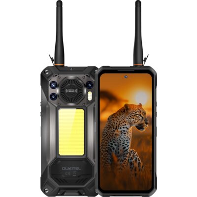 Smartfon OUKITEL WP61 Plus 5G Walkie-Talkie 12/512GB 6.78" 120Hz Czarny