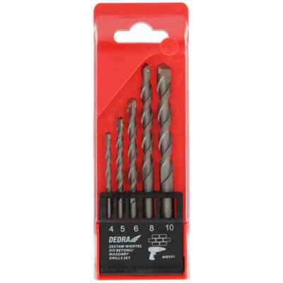 Zestaw wierteł DEDRA WBS05 (5 szt.)
