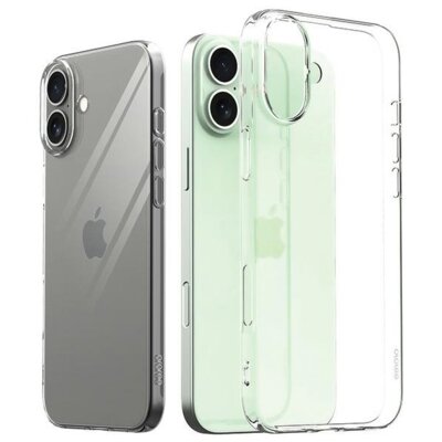 Etui ARAREE A Fit do Apple iPhone 16 Plus Przezroczysty