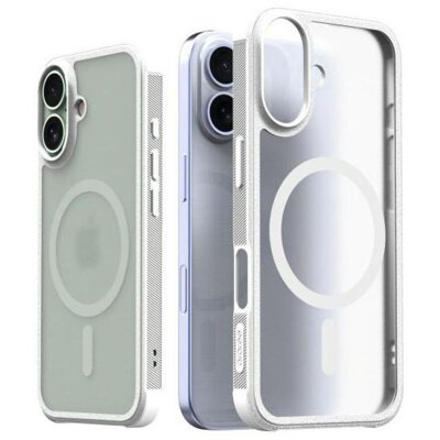 Etui ARAREE Duple M Armor MagSafe do Apple iPhone 16 Biały