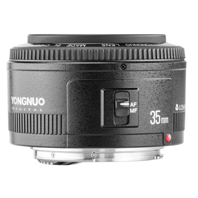 Obraz przedstawiający Obiektyw YONGNUO YN 35 mm f/2.0 Canon