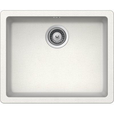 Zlewozmywak jednokomorowy SCHOCK Quadro N-100 Alpina 43x55