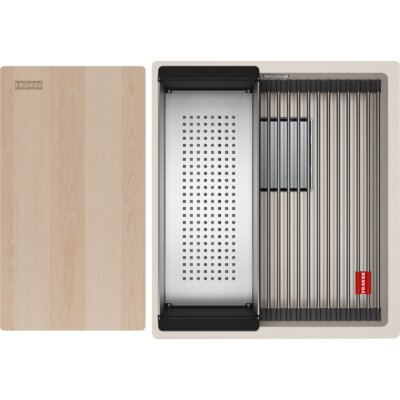 Zlewozmywak jednokomorowy FRANKE Kanon KNG Pro 110-37 125.0749.646 Orzechowy 41x46
