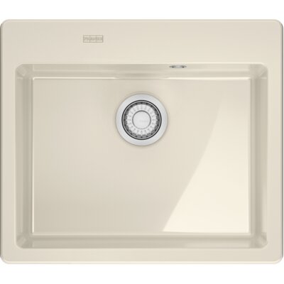 Zlewozmywak jednokomorowy FRANKE MythosX MYK 610-52 124.0749.517 Kremowy 51x59