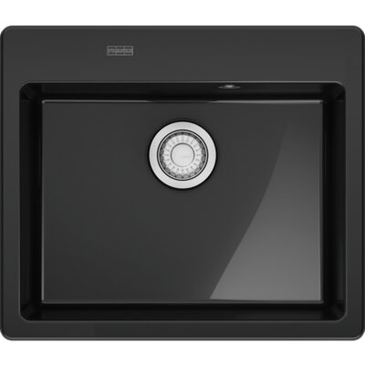 Zlewozmywak jednokomorowy FRANKE MythosX MYK 610-52 124.0749.516 Onyx 51x59