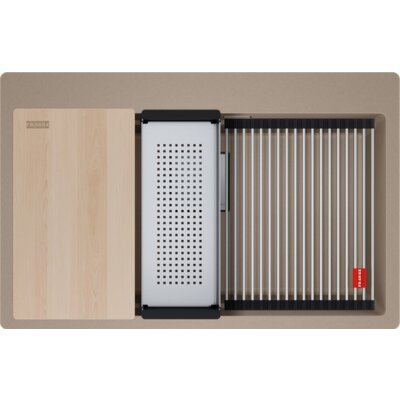 Zlewozmywak jednokomorowy FRANKE Kanon KNG PRO 610-73 FTL114.0749.637 Cappuccino 51x79