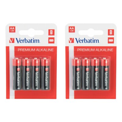 Baterie AA LR6 VERBATIM (8 szt.)