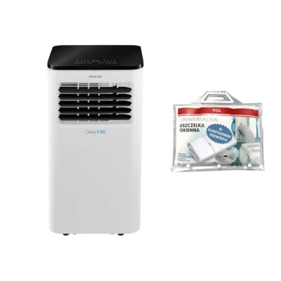 Klimatyzator SENCOR SAC MT8048C + Uszczelka okienna TCL do klimatyzatora 4 m