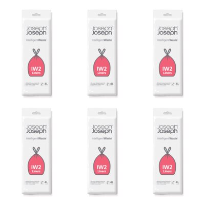 Worki na śmieci JOSEPH JOSEPH Intelligent Waste 4L (300 sztuk) Biały
