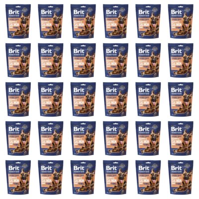 Przysmak dla psa BRIT Premium By Nature Happy Snacks Łosoś z koperkiem 30 x 180 g