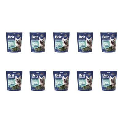 Przysmak dla psa BRIT Snacks Dental Stick Kolagen i Spirulina L 10 x 250 g