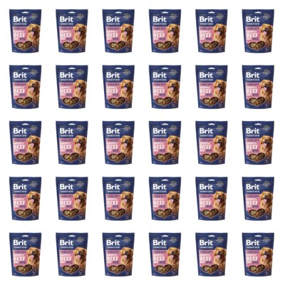 Przysmak dla psa BRIT Premium Snacks Wołowina z jabłkiem 30 x 180 g