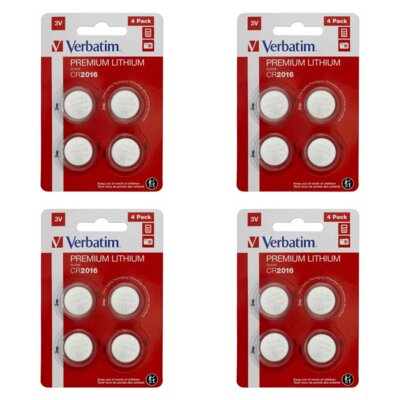 Bateria CR2016 VERBATIM (16 szt.)