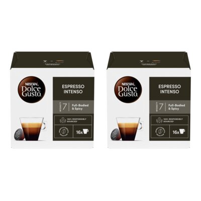 Kapsułki NESCAFE Espresso Intenso do ekspresu Nescafe Dolce Gusto (32 szt.)