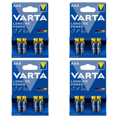 Baterie AAA LR3 VARTA Longlife Power (16 szt.)