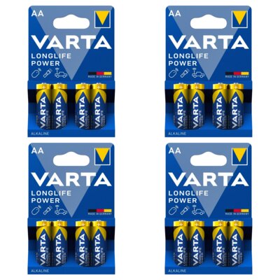 Baterie AA LR6 VARTA Longlife Power (16 szt.)