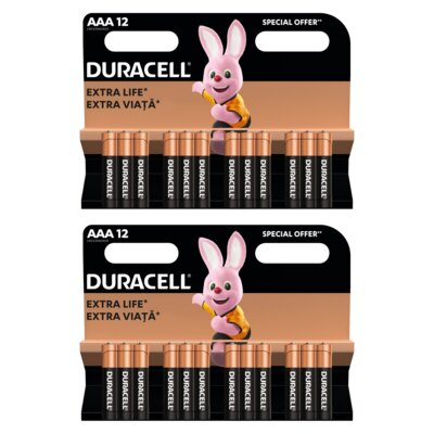 Baterie AAA LR3 DURACELL Basic (24 szt.)