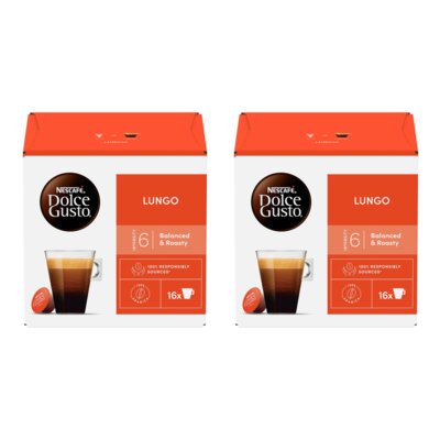 Kapsułki NESCAFE Lungo do ekspresu Nescafe Dolce Gusto (32 szt.)