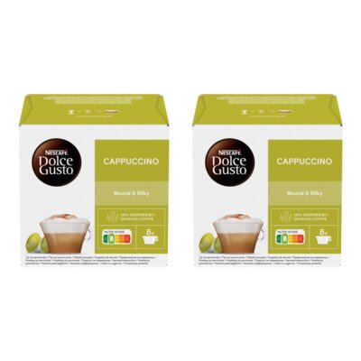 Kapsułki NESCAFE Cappuccino do ekspresu Nescafe Dolce Gusto (32 szt.)