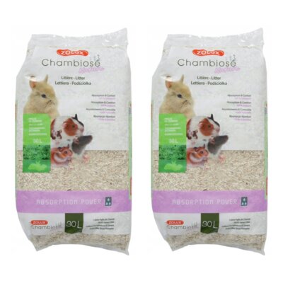Podściółka ZOLUX Chambiose Nature 2 x 30 L