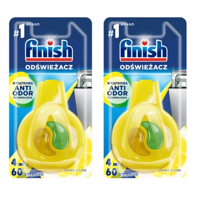 Odświeżacz do zmywarek FINISH Cytryna i limonka 2 szt.