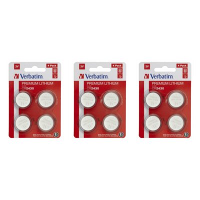 Bateria CR2430 VERBATIM (12 szt.)