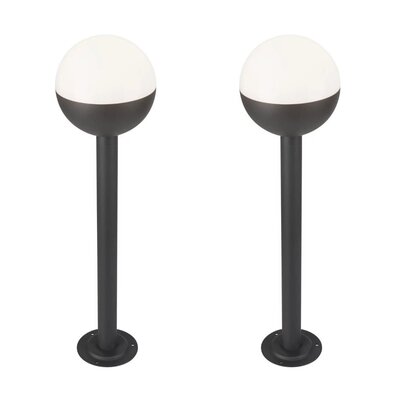 Lampa ogrodowa GOLDLUX Ulsa 311641 Czarny 2 szt.