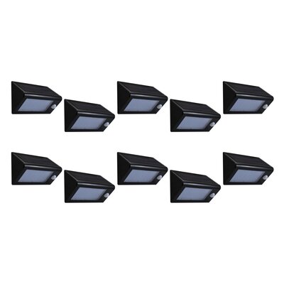 Naświetlacz solarny GOLDLUX LED BOX z czujnikiem PIR zmierzchowo-ruchowym 10 szt.