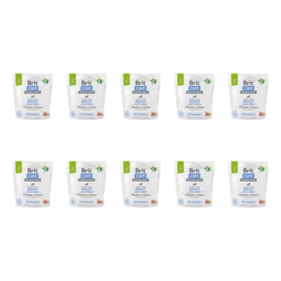 Karma dla psa BRIT CARE Sustainable Adult Large Breed Kurczak i owady 10 x 1 kg