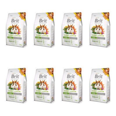 Karma dla gryzoni BRIT Rabbit Junior Complete 8 x 1.5 kg