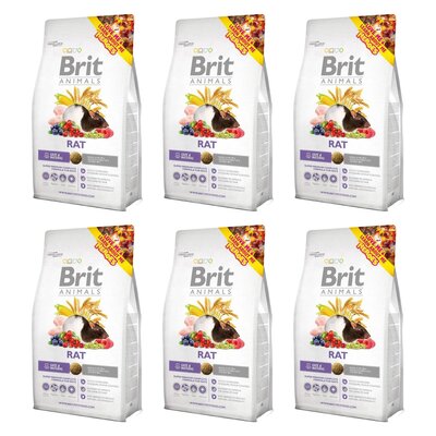 Karma dla gryzoni BRIT Animals Rat Complete 6 x 300 g