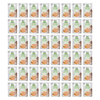 Karma dla kota BRIT CARE Kitten Fillets in Gravy Choice Chicken Kurczak 48 x 85 g