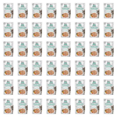 Karma dla kota BRIT CARE Fillets in Gravy Sterilized Tender Turkey Indyk 48 x 85 g