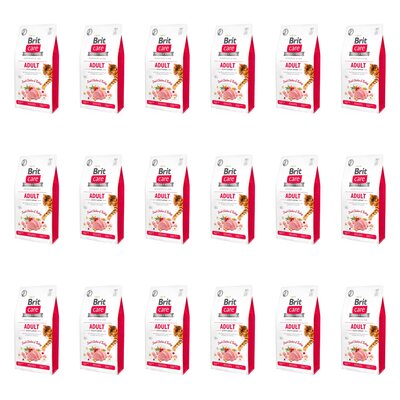 Karma dla kota BRIT CARE Grain-Free Adult Indyk i Kurczak 18 x 2 kg