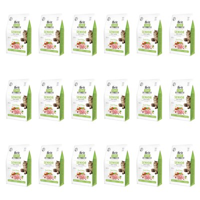 Karma dla kota BRIT CARE Senior Weight Control Świeży Kurczak 18 x 400 g