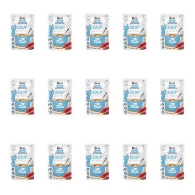Karma dla kota BRIT CARE Soup z tuńczykiem 15 x 75 g