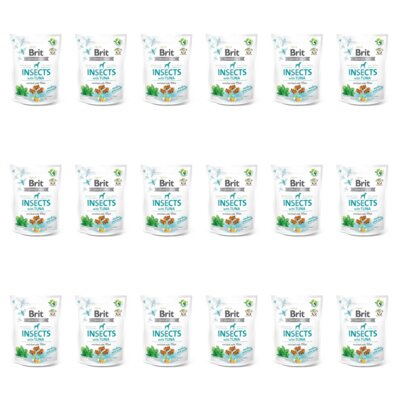 Przysmak dla psa BRIT CARE Insect & Tuna 18 x 200 g