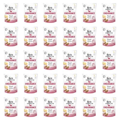 Przysmak dla psa BRIT CARE Dog Functional Snack Endurance Lamb 30 x 150 g