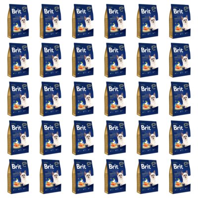 Karma dla kota BRIT Premium by Nature Łosoś 30 x 300 g