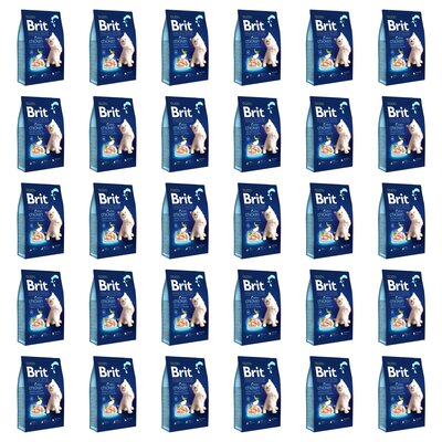 Karma dla kota BRIT Premium By Nature Junior Kurczak 30 x 300 g