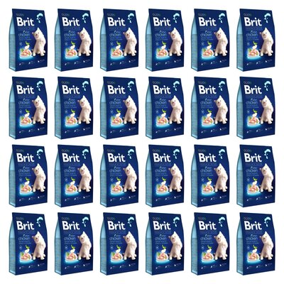 Karma dla kota BRIT Premium By Nature Junior Kurczak 24 x 800 g